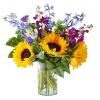 Travel to a warm summer day with the Catching Rays Bouquet, a