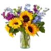 Travel to a warm summer day with the Catching Rays Bouquet, a