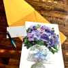 Blossom Bouquet Pop Up Card Handmade 3D Flower Greeting Card, Spring Card
