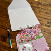 Flower Pop Up Cards Paper Flower Bouquet Card Box 3D Popup Flower
