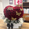 Coraz&oacute;n peque&ntilde;o en 3D y peluche 
Small 3D heart shaped with a