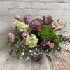 colorful spring mixed bouquet in a vase (vase may vary)
Hydrangea , roses