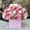 Brighten any space with our Elegant Flower Box Arrangement! Bursting with vibrant