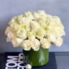 Simplicity, purity, and elegance are expressed in this design. Specialty premium white
