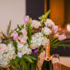 Delight in the enchanting beauty of our Floral Harmony arrangement, gracefully showcased
