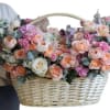 Delicate Flower Basket for a Queen and Flower Lover 