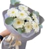 What could be better than white daisies with eucalyptus for your beloved