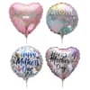 18&quot; mylar balloon 
Floral printed assortment



