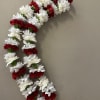 Standard Carnations &amp; pompom garland 18inch length 