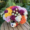 Mixed flower arrangement.