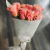 1 or 2 dozen fresh cut roses of your choice, delicately prepared