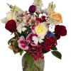 This Mixed flower bouquet has roses Snapdragons, Alstroemeria and more flowers in