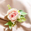 A custom corsage is a uniquely crafted floral accessory designed to complement