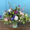 Sympathy flowers can be colorful - to celebrate the life of a