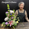 Each Arrangement is one of a kind, made with the best available