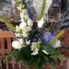 Is there anything more stunning than a collection of blue flowers? Accented
