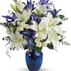 As open and bright as a winter&#039;s sky, this exquisite mix of