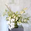 A Luxury elegant Cream Ivory yellow colorway  handtie bouquet created by