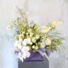 A Luxury elegant Cream Ivory yellow colorway  handtie bouquet created by