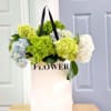Elegant, refreshing and effortlessly chic.
Our Seasonal Hydrangea Garden arrangement showcases a hand-selected