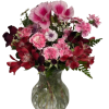 The perfect gift bouquet for your sweetheart.  A beautiful mixture of