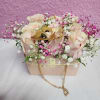Luxurious Handbag, Roses and 1 butterfly .. It is the perfect gitf..