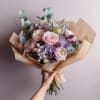 A perfect Flower Arrangement. Blue and white colors