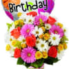 The Birthday Cheer Bouquet is set to celebrate with its bright, beautiful