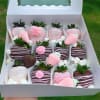 DELICIOUS STRAWBERRIES WITH CHOCOLATES PERSONALIZED FOR MOTHER&#039;S DAY, HAPPY BIRTHDAYS AND OTHER