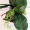 This one of a kind artificial orchid planter is the perfect gift