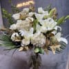 Introducing our new design Golden Moments, beautifully arranged with Golden Hydrangeas, Roses