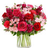 Dreamy and elegant bouquet that captures the essence of love. Features roses