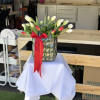 Meet our stunning arrangement! 

Deliver happiness with this magnificent floral design that