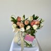 Meet our stunning arrangement! 

Deliver happiness with this magnificent floral design that