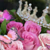 Our standing bouquet in pink color  with 200 roses with the