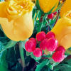 Meet the Yellow Rose of Delight - a sunshine-loaded bouquet that feels