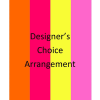 Designers Choice in pink, orange and yellow tones