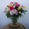 For someone very special for you.  Beautiful Hydrangea, Gerbera, Tulips, Roses