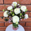 Ranunculus blooms look similar to a peony bloom, but much smaller. Our