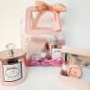 Comes with a 10oz candle that is our shops favorite scent. It