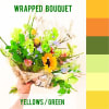 Designer will choose freshest blooms in this color palette to create a