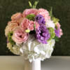 A deluxe white ceramic vase, long and long, perfect for that focal