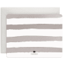 A flat note is concise, smart. Not ostentatious, but clever. Just enough