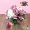 Approx. size: 8&quot; High x 8&quot; Wide

The Beretania Florist Ocean Villa bouquet