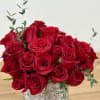 Elevate your expression of love with a bouquet of 35 stunning red