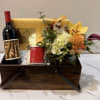 This Luxurious Gift Box includes a bottle of Napa Valley Cabernet, a