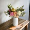 Petite yet full of happiness in a hobnail  or glass vase.