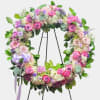 This Standing Wreath is a beautiful reflection of your love and sympathy.
Sent