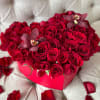  30 PREMIUM RED ROSES WITH ORCHIDS
