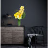 This modern lemon/lime flavored arrangement (pretend) is bringing sexy back to bold